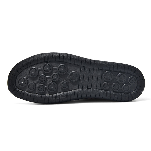 ⏰Limited Time Sale 70% OFF - Men's Premium Leather Slip-On Boots – Ideal Gift for Dad, Husband or Friend | Wide Toe, Arch Support, Waterproof, Pressure Relief, Non-Slip