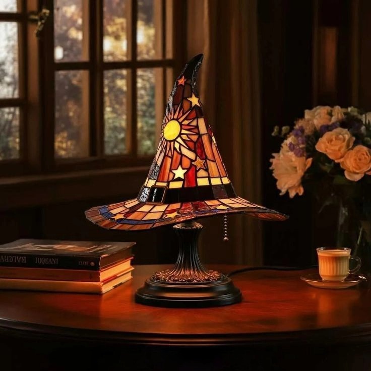 Last day 50% OFF - Halloween witch hat lamp
