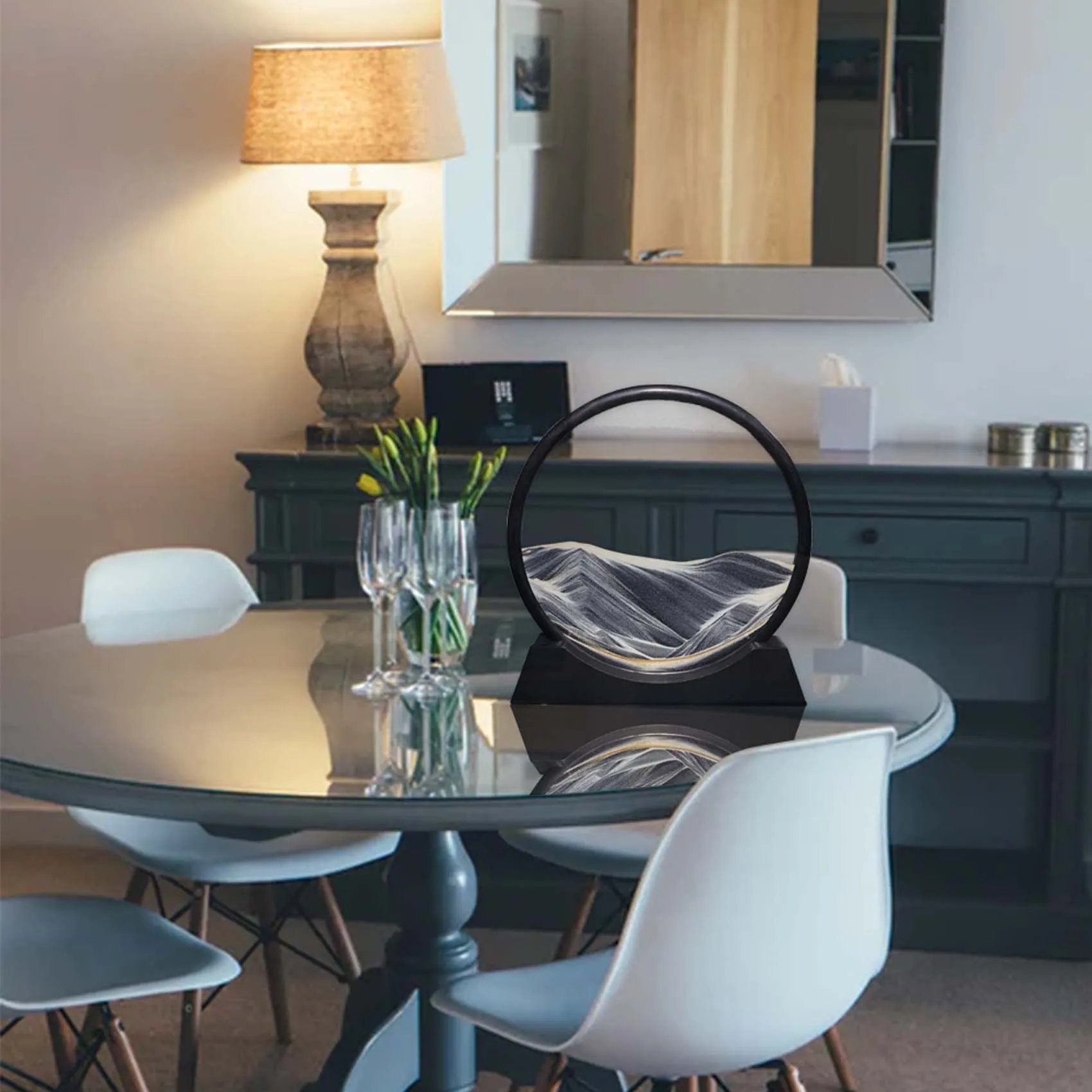 Flowing Sand Painting