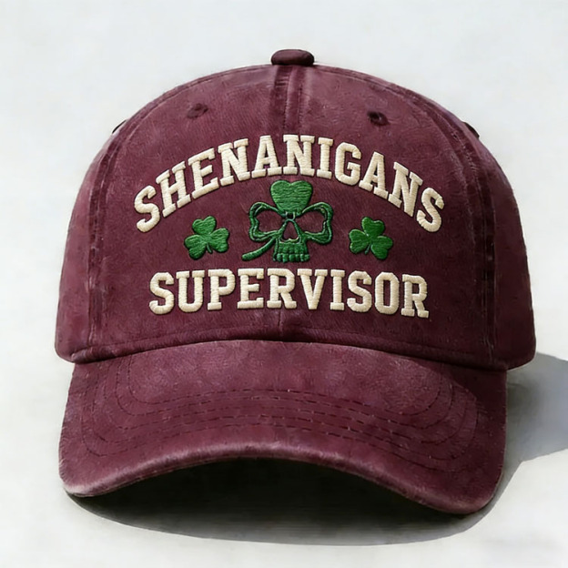 Shenanigans Supervisor Embroidery Cap