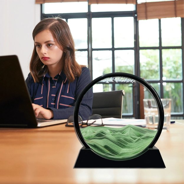 Flowing Sand Painting