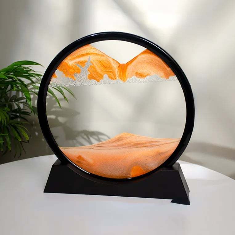 Flowing Sand Painting