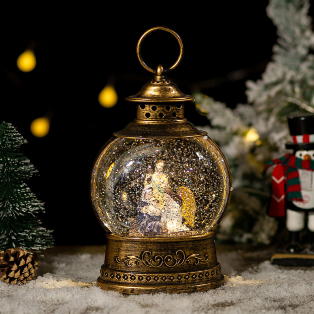 This Musical Snow Globe Transforms Any Room Into Winter Wonderland “It's Mesmerizing!”
