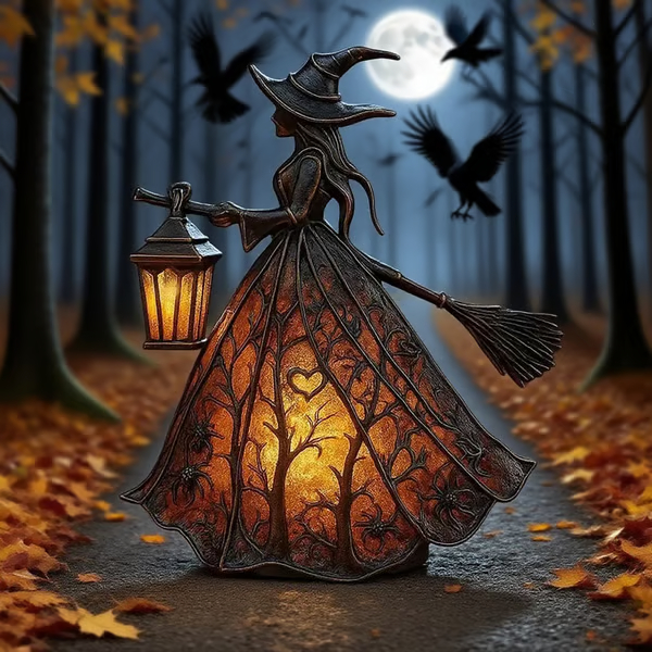 🔥LAST DAY 49% OFF - Halloween Witch Lamp