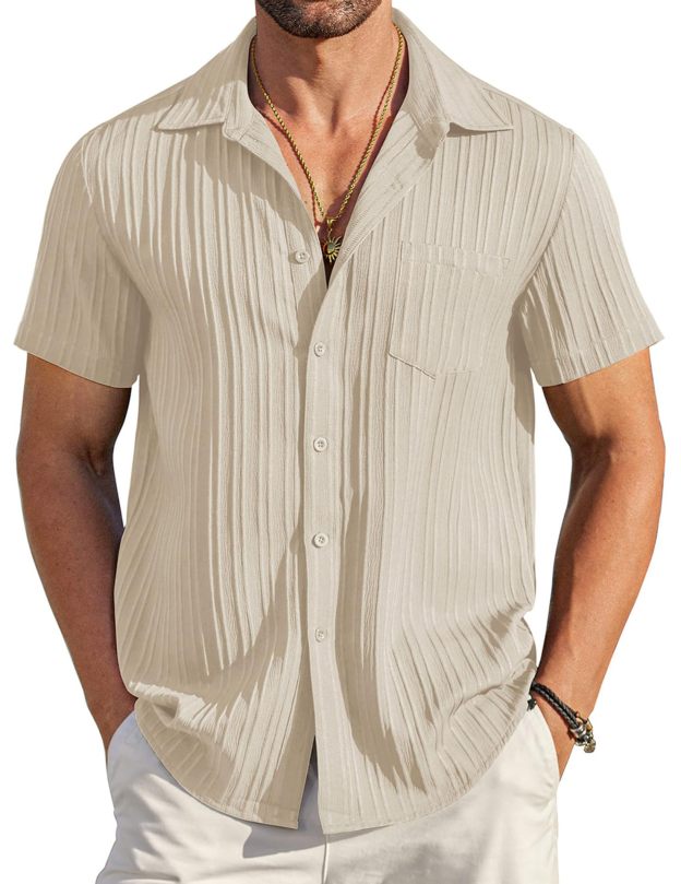 COOFANDY Men's Casual Button Down Shirts