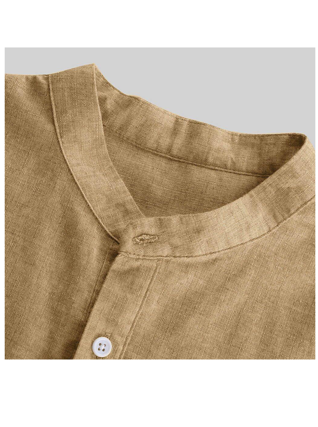 Brandon Slub Cotton And Linen Short-sleeved Shirt