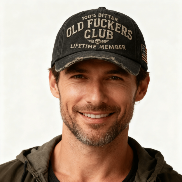  🧢Old Fuckers Club-Vintage Baseball Cap🎁Free Gifts