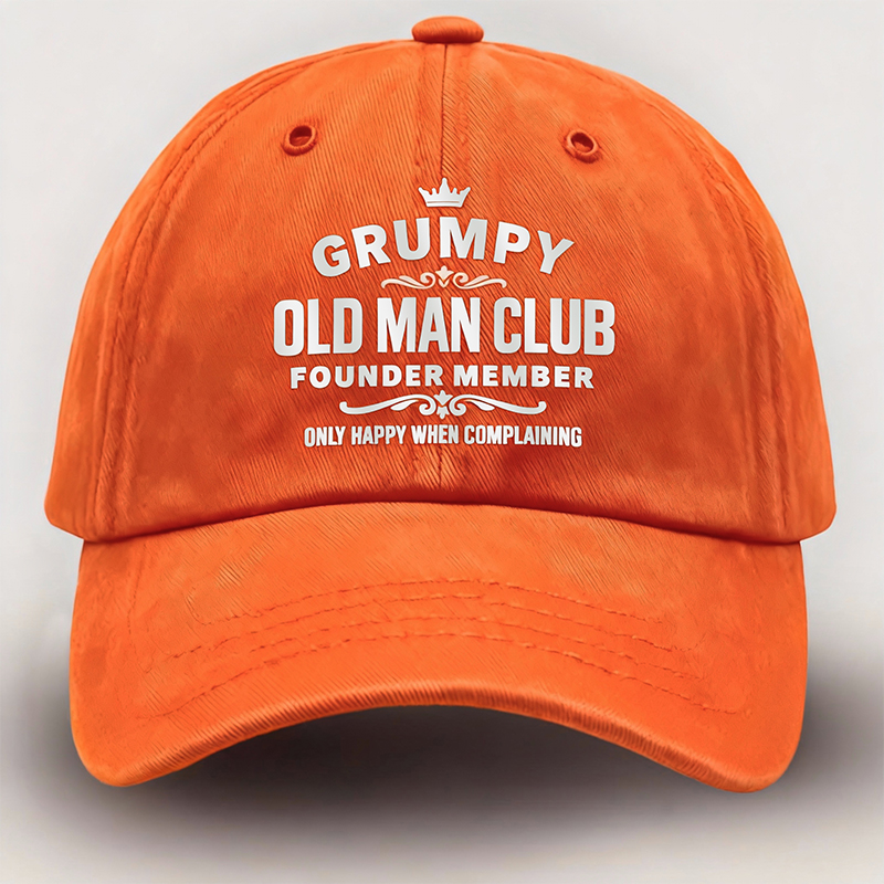 Gift Cap – Washed Demi Cap for Men