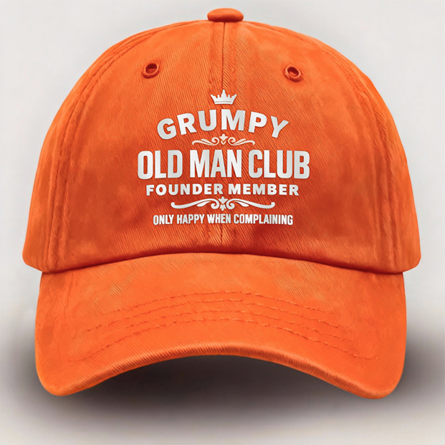 Gift Cap – Washed Demi Cap for Men