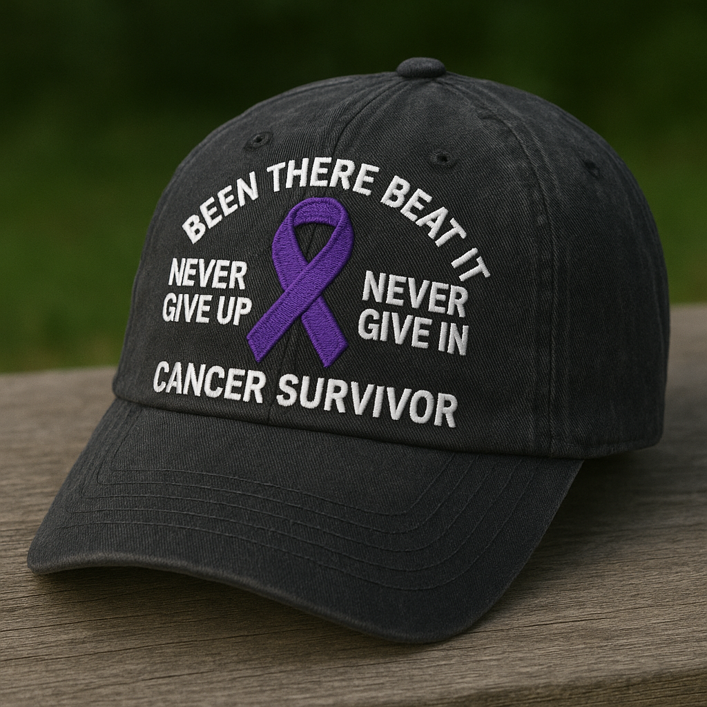 🔥Cancer Survivor Gifts🔥 --Cancer Survivor Embroidered Hat-Buy 2 Free shipping
