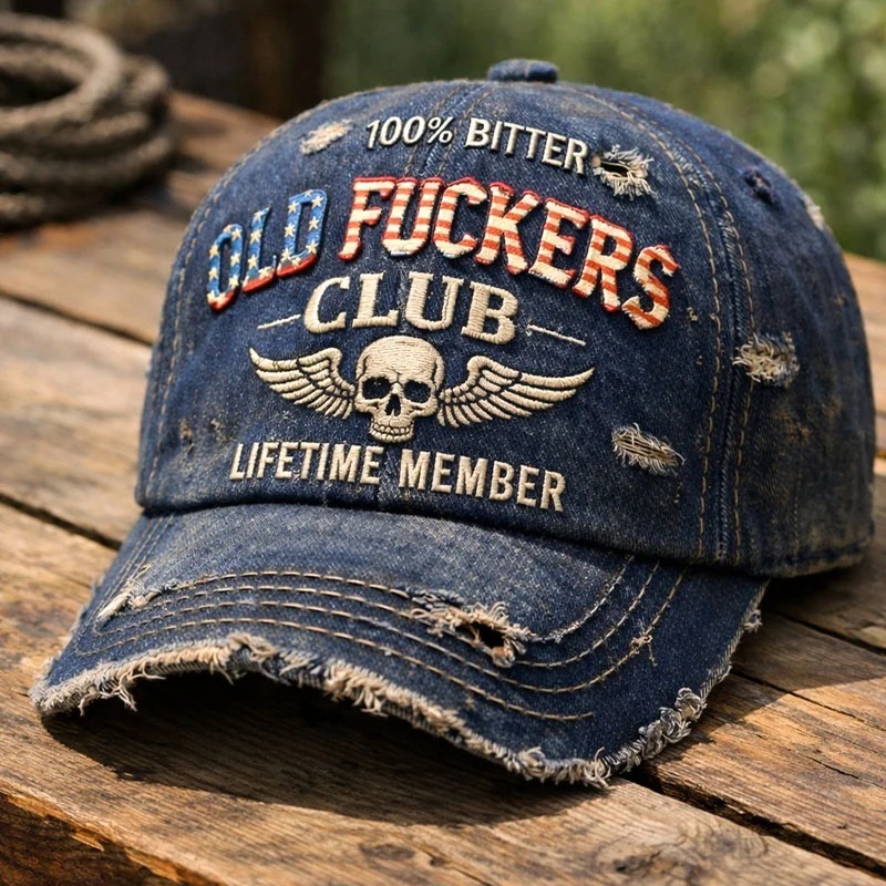 🧢2026 New Year Hot Sale 49% OFF🔥100% Bitter Old Fuckers Club Lifetim