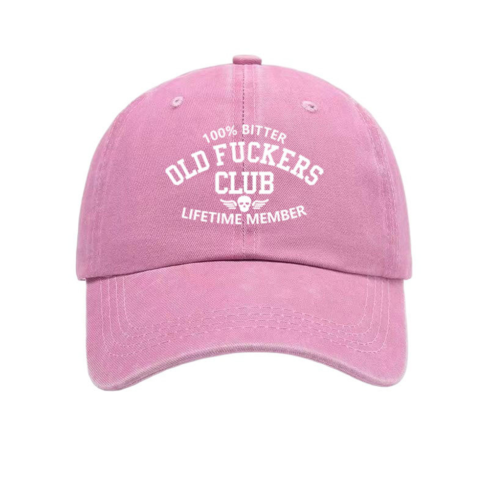 🖤 The “Old F***ers Club” Cap For Those Who’ve Seen It All — and Still Don’t Care.