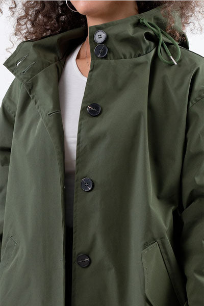 OLIVE GREEN WINDBREAKER