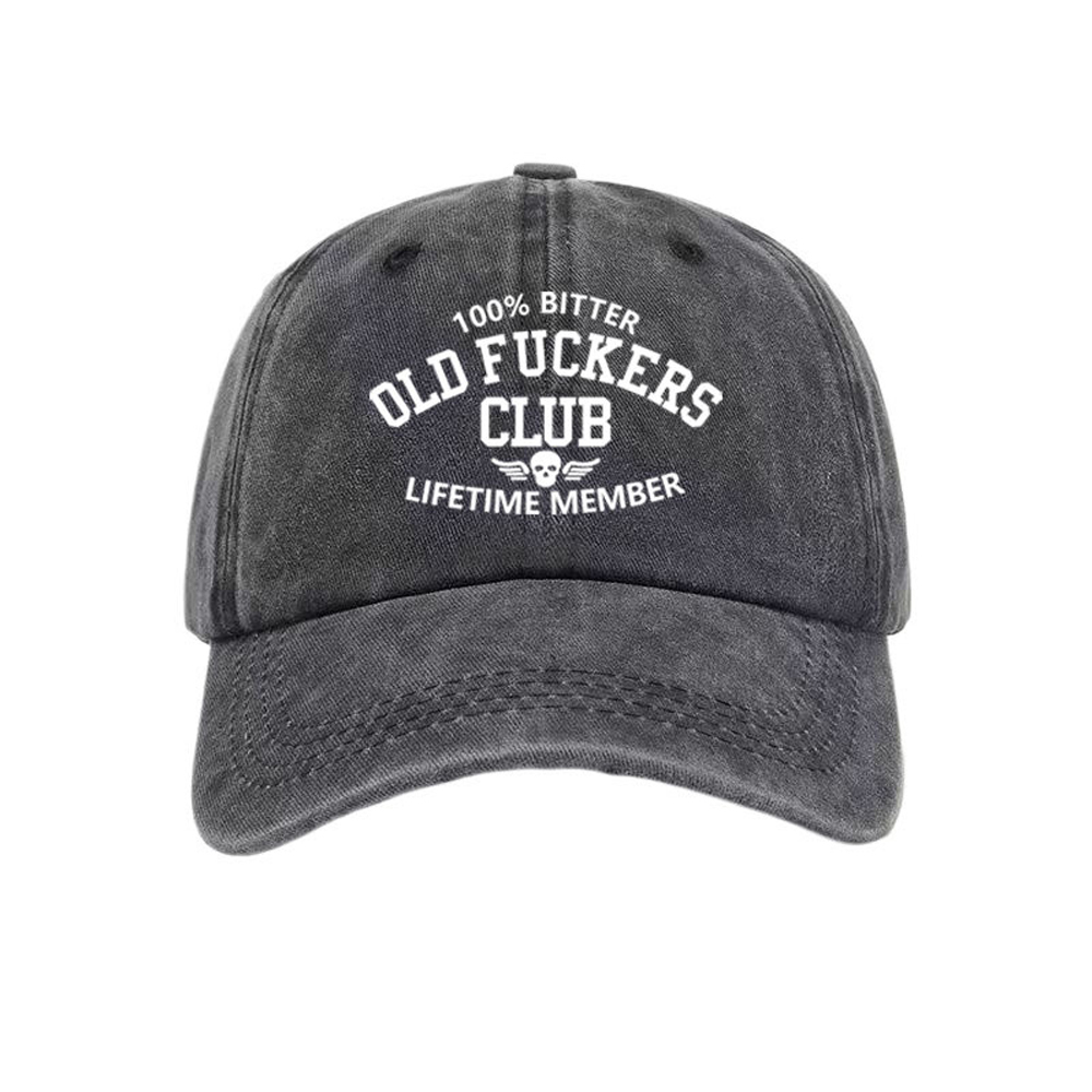 🖤 The “Old F***ers Club” Cap For Those Who’ve Seen It All — and Still Don’t Care.