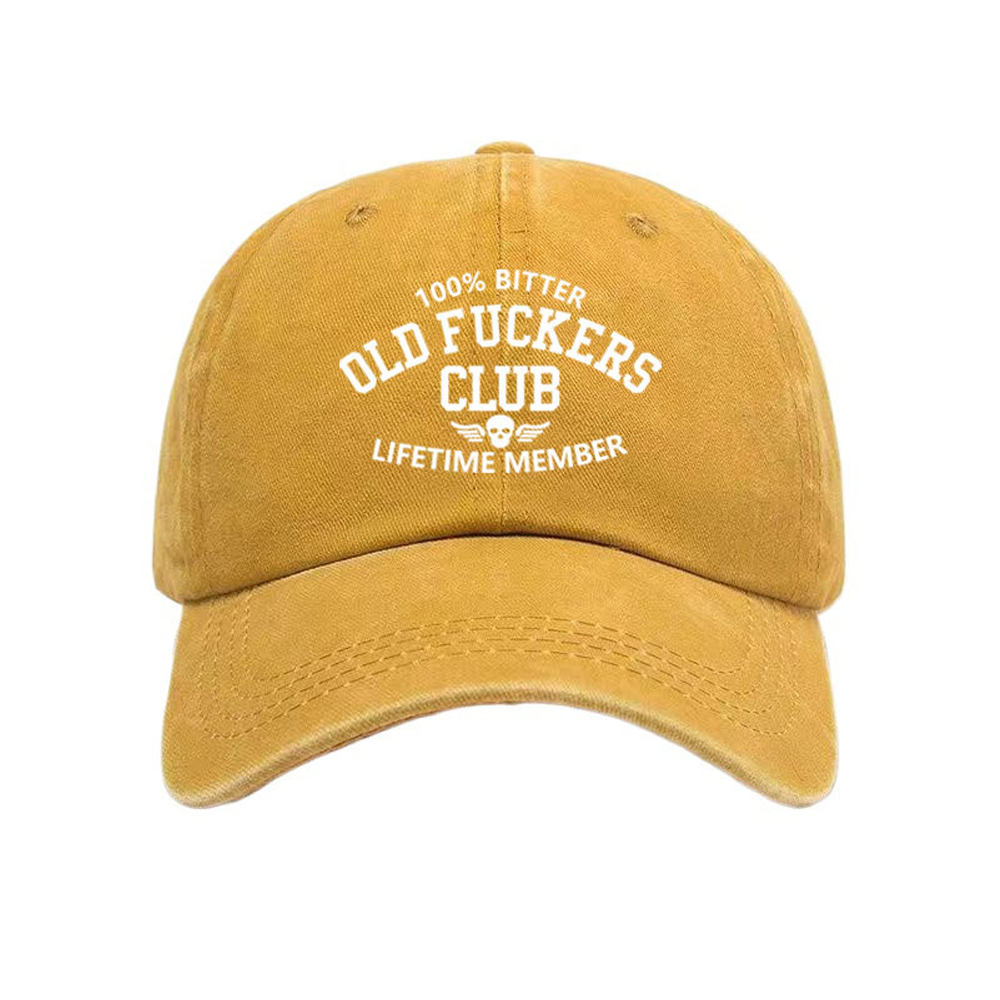 🖤 The “Old F***ers Club” Cap For Those Who’ve Seen It All — and Still Don’t Care.