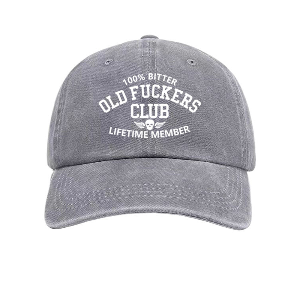 🖤 The “Old F***ers Club” Cap For Those Who’ve Seen It All — and Still Don’t Care.