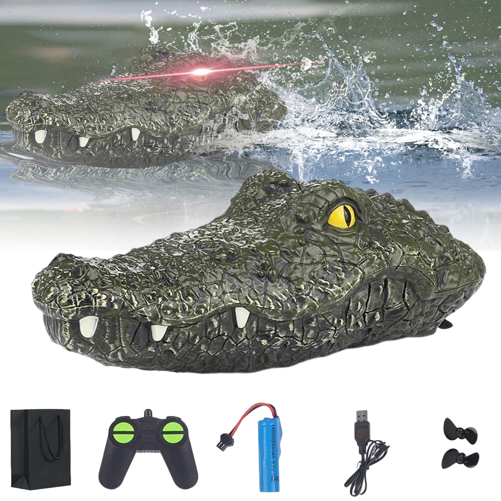 Remote Control Crocodile Head