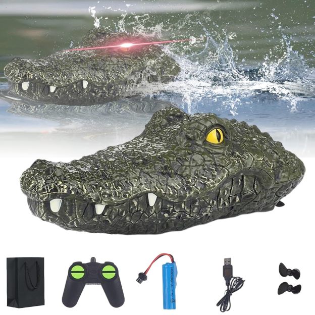 Remote Control Crocodile Head