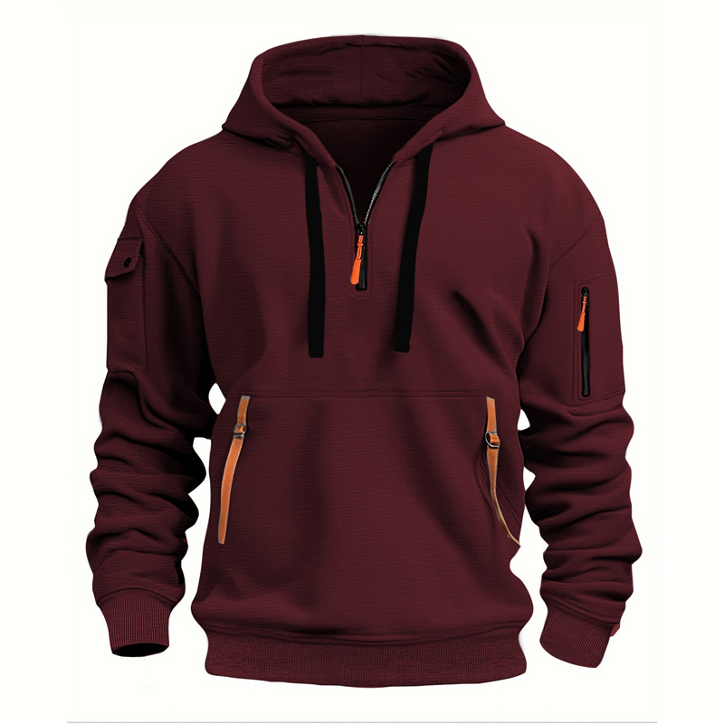 50% OFF - Men’s Casual Zip-Up Sweatshirt "Order today and get a free pair of matching jogger pants."