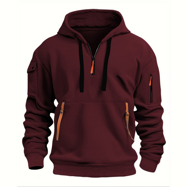 50% OFF - Men’s Casual Zip-Up Sweatshirt "Order today and get a free pair of matching jogger pants."