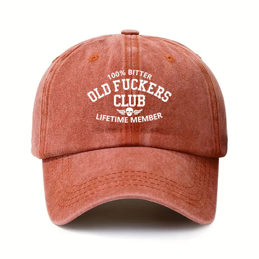 🖤 The “Old F***ers Club” Cap For Those Who’ve Seen It All — and Still Don’t Care.