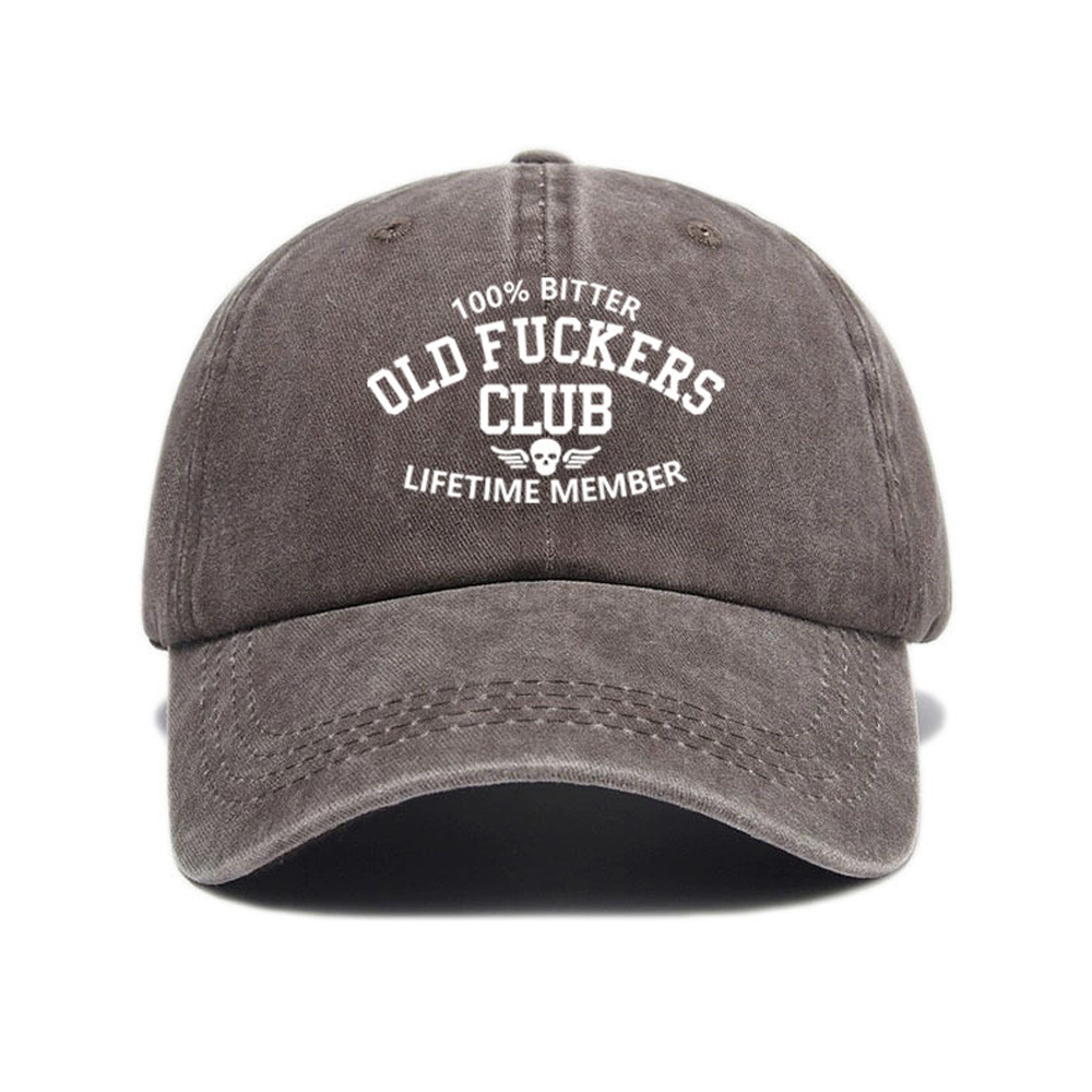 🖤 The “Old F***ers Club” Cap For Those Who’ve Seen It All — and Still Don’t Care.