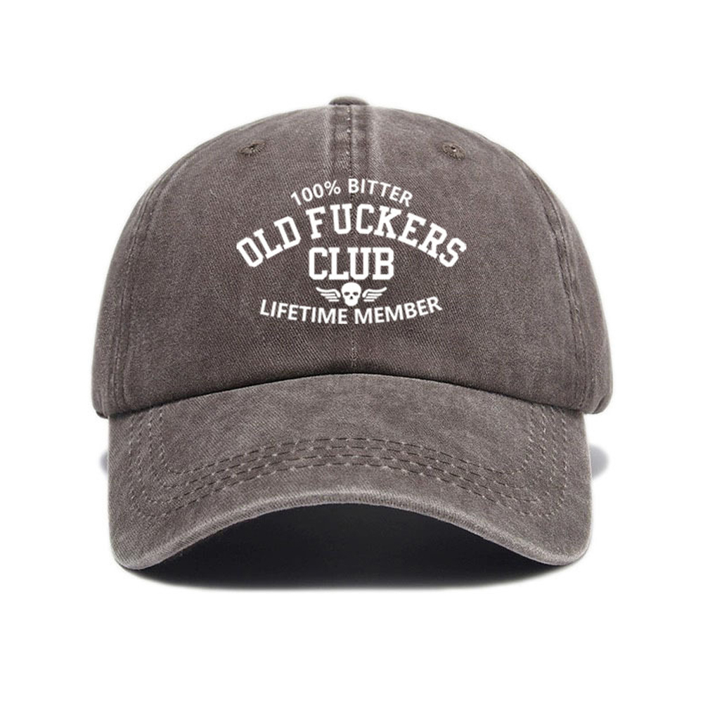 🖤 The “Old F***ers Club” Cap For Those Who’ve Seen It All — and Still Don’t Care.