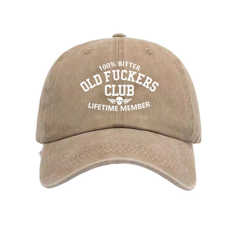 🖤 The “Old F***ers Club” Cap For Those Who’ve Seen It All — and Still Don’t Care.