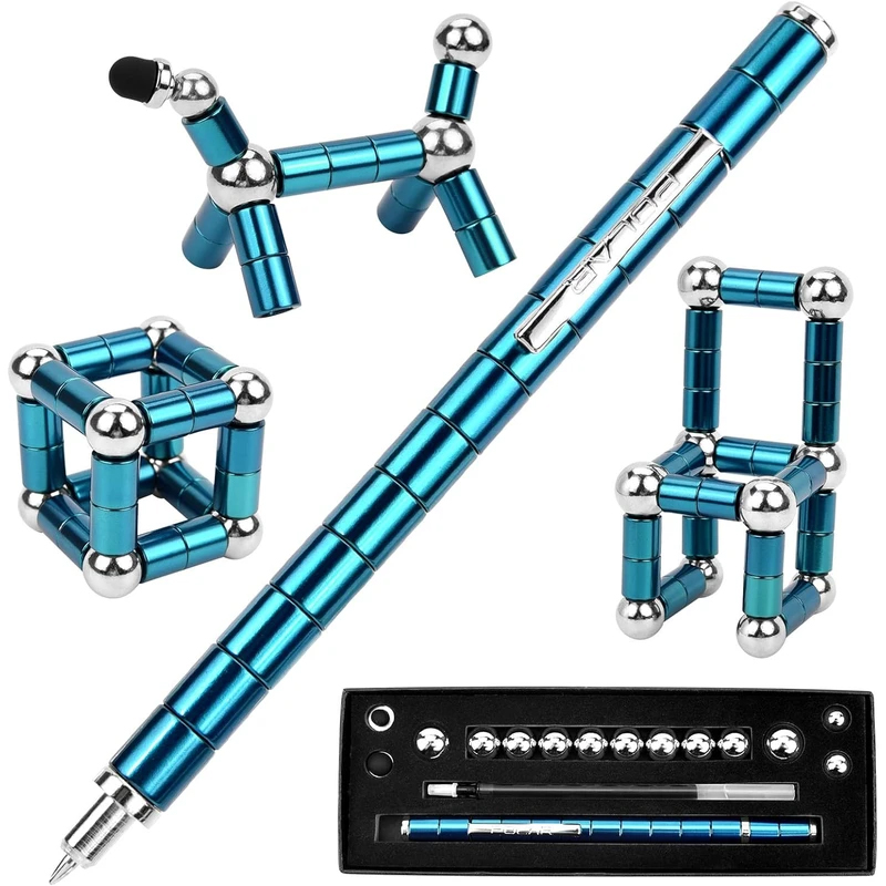😊Magnetic Fidget Pen with LED Fidget Toys Pens