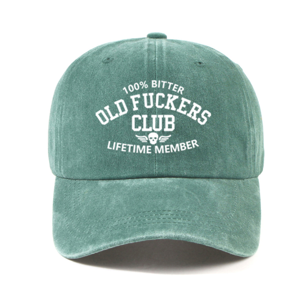 🖤 The “Old F***ers Club” Cap For Those Who’ve Seen It All — and Still Don’t Care.