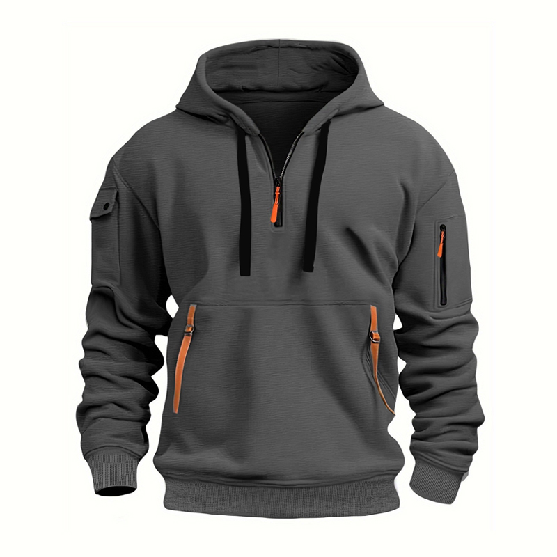 50% OFF - Men’s Casual Zip-Up Sweatshirt "Order today and get a free pair of matching jogger pants."