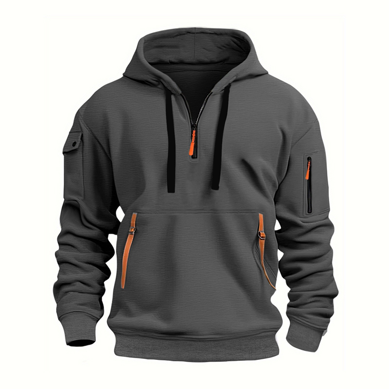 50% OFF - Men’s Casual Zip-Up Sweatshirt "Order today and get a free pair of matching jogger pants."