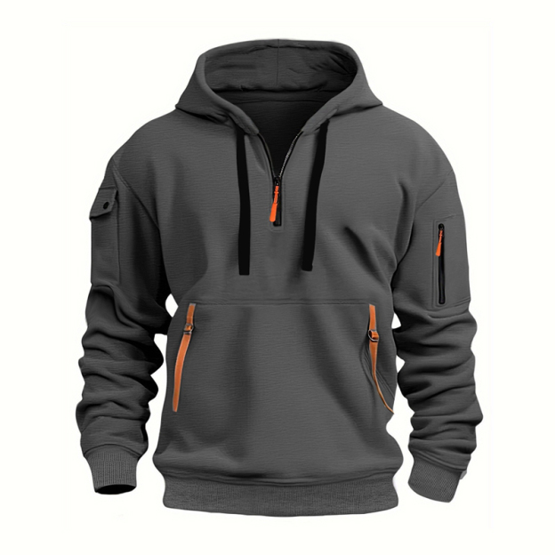 50% OFF - Men’s Casual Zip-Up Sweatshirt "Order today and get a free pair of matching jogger pants."