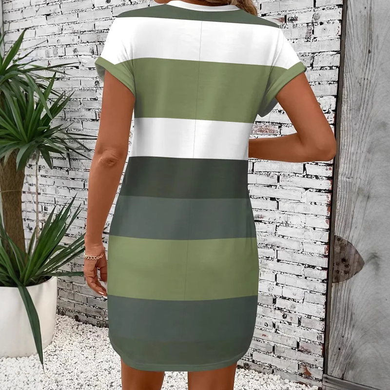 ❤️ Begrenzte Zeit 50% Rabatt- Rundhalsausschnitt Damen Freizeitkleider