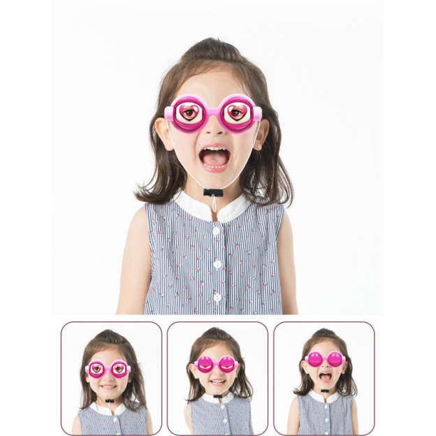 Kids Pull-String Blinking Crazy Glasses