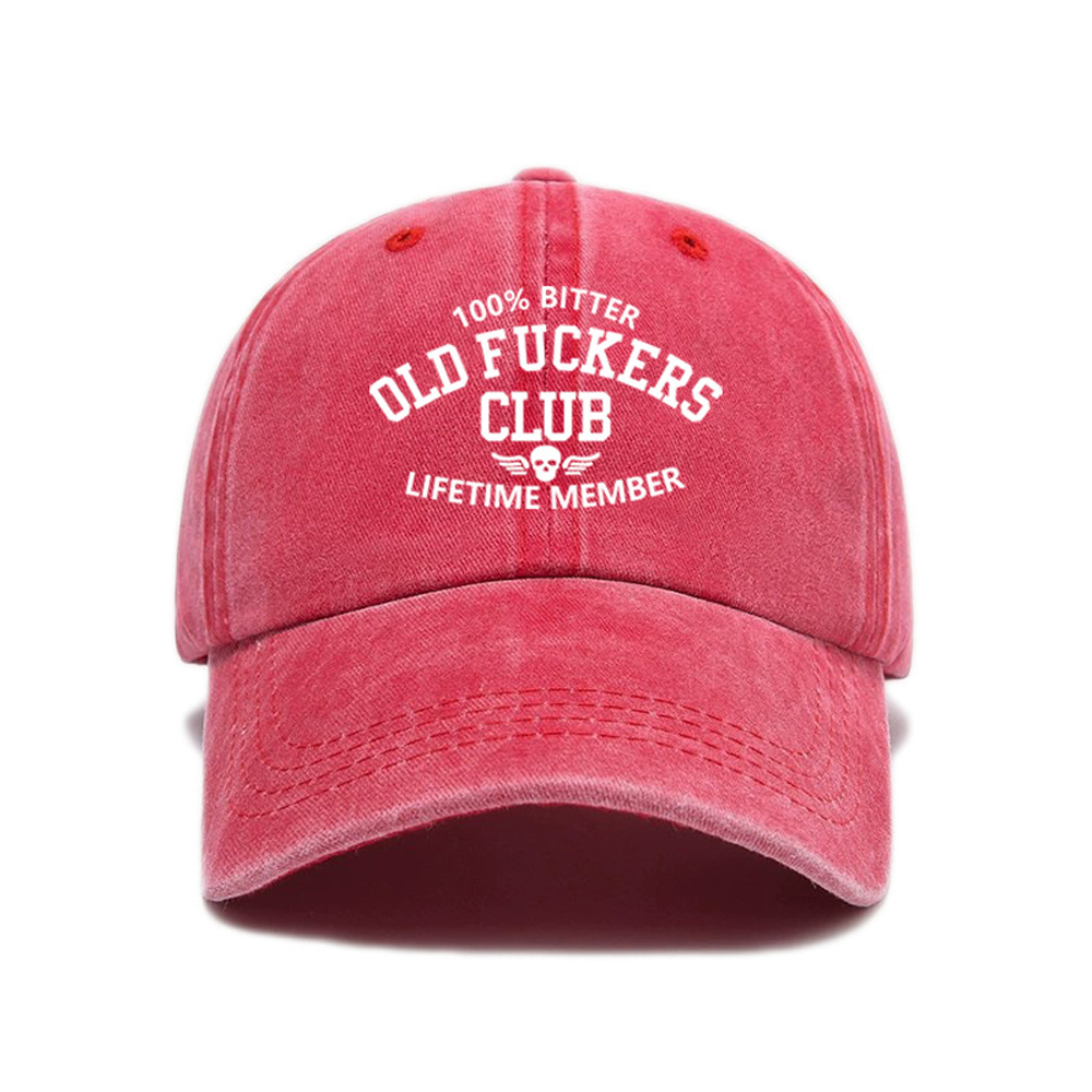 🖤 The “Old F***ers Club” Cap For Those Who’ve Seen It All — and Still Don’t Care.