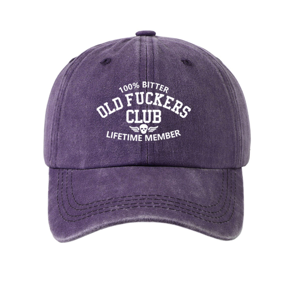 🖤 The “Old F***ers Club” Cap For Those Who’ve Seen It All — and Still Don’t Care.