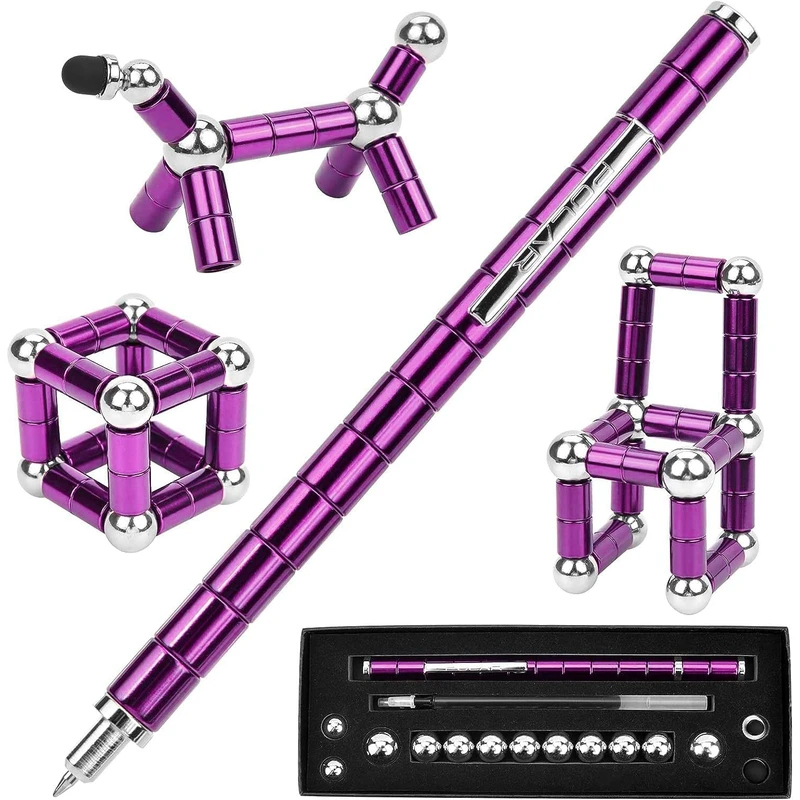 😊Magnetic Fidget Pen with LED Fidget Toys Pens