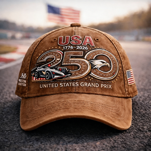 🏎️American 250th Anniversary Grand Prix Baseball Cap