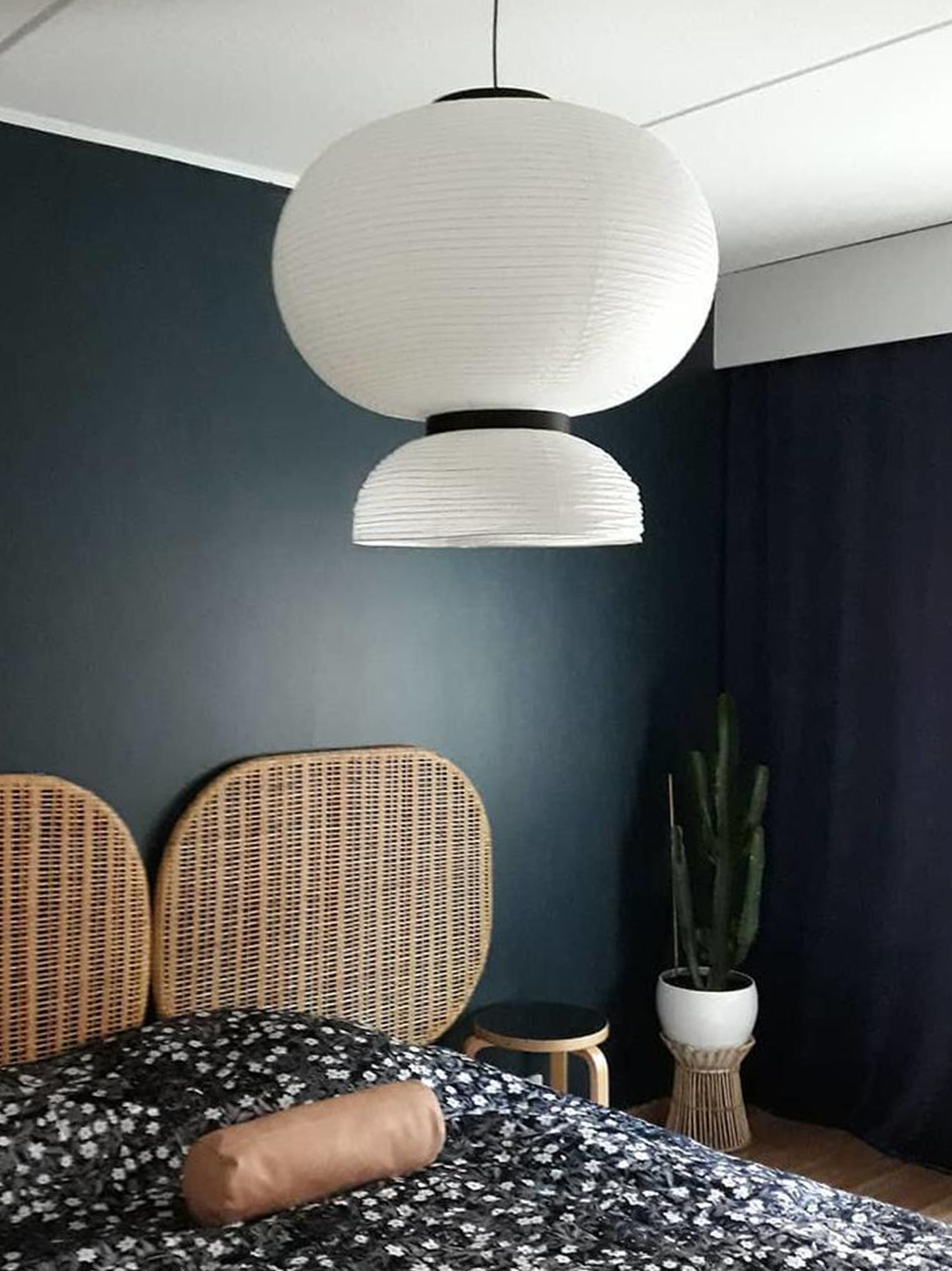 Rice Paper Lantern Pendant Lamp-elegalight