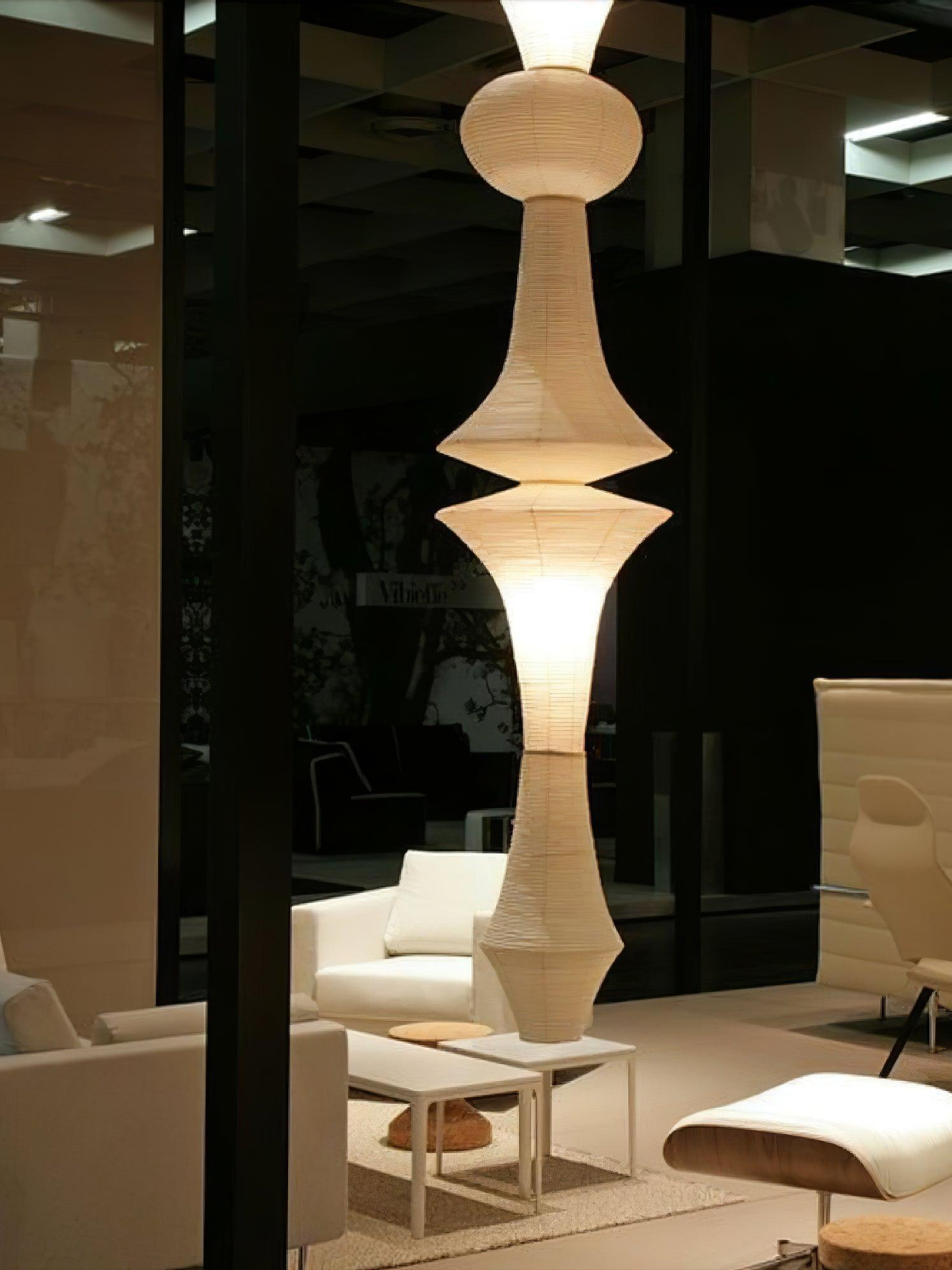 Rice Paper E Pendant Light-elegalight