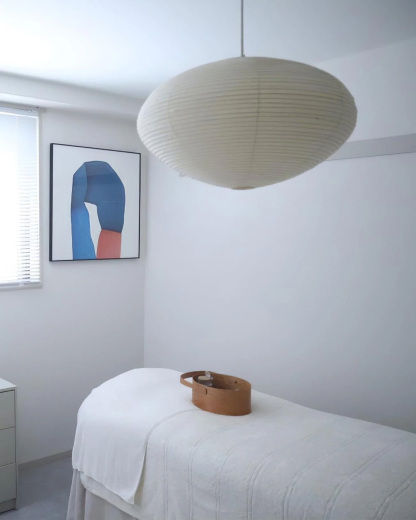 Saucer Washi Paper Pendant Light (Plug-in)
