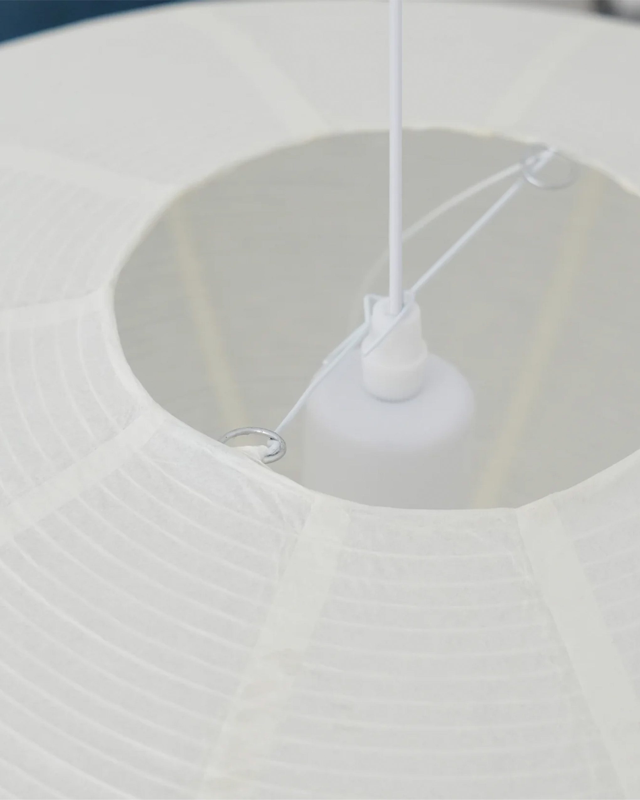 Saucer Washi Paper Pendant Light (Plug-in)