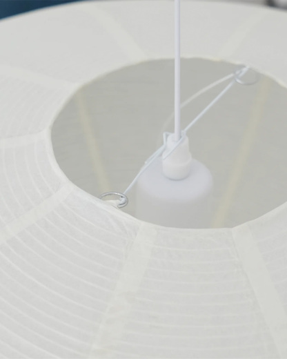 Saucer Washi Paper Pendant Light (Plug-in)