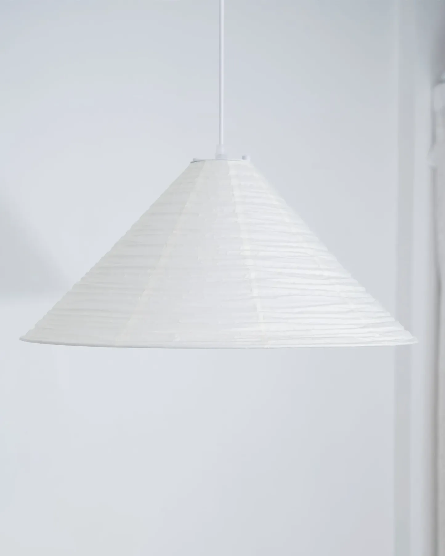 Washi Paper Pyramid Pendant Lamp