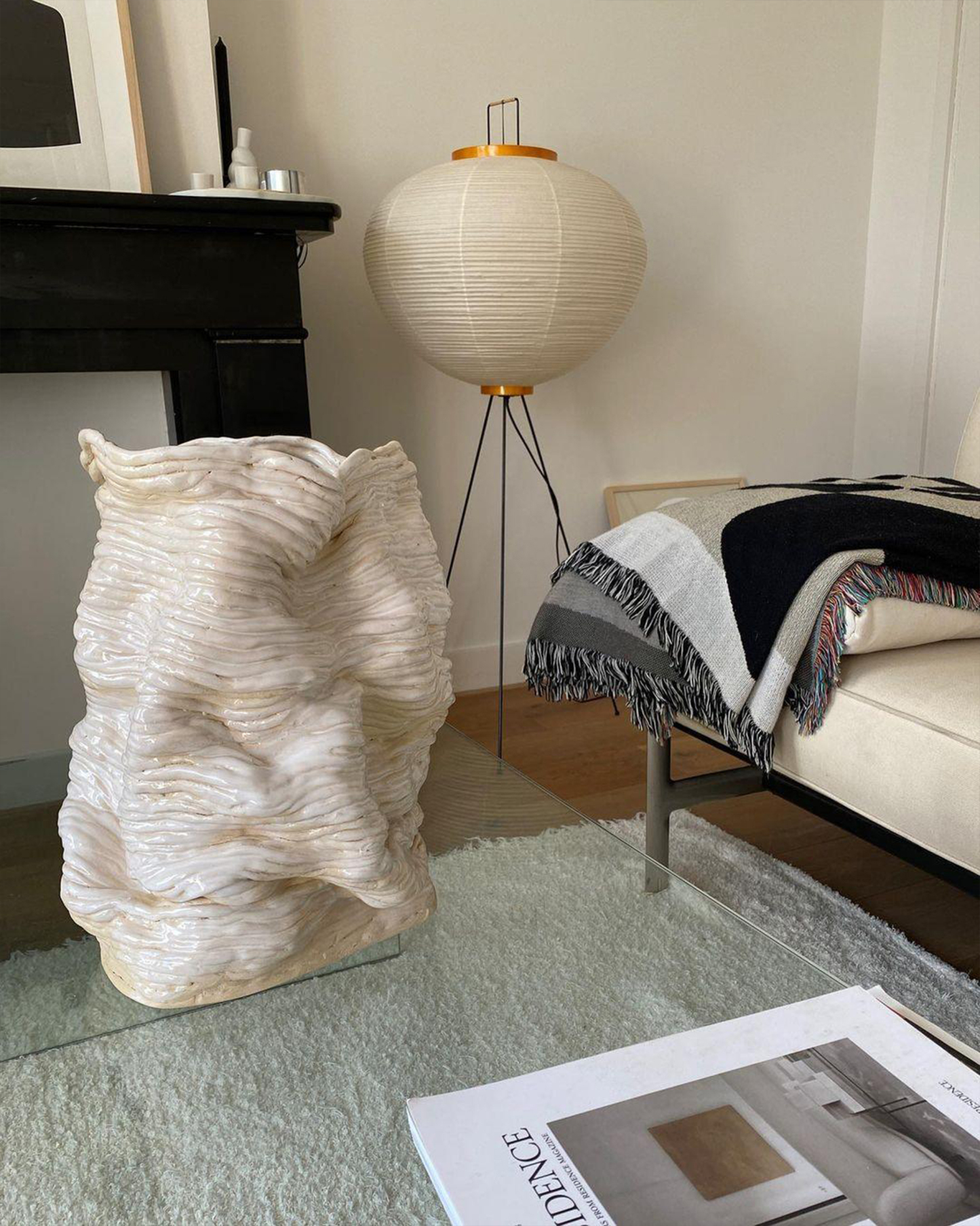 Washi Paper Floor Lamp-elegalight