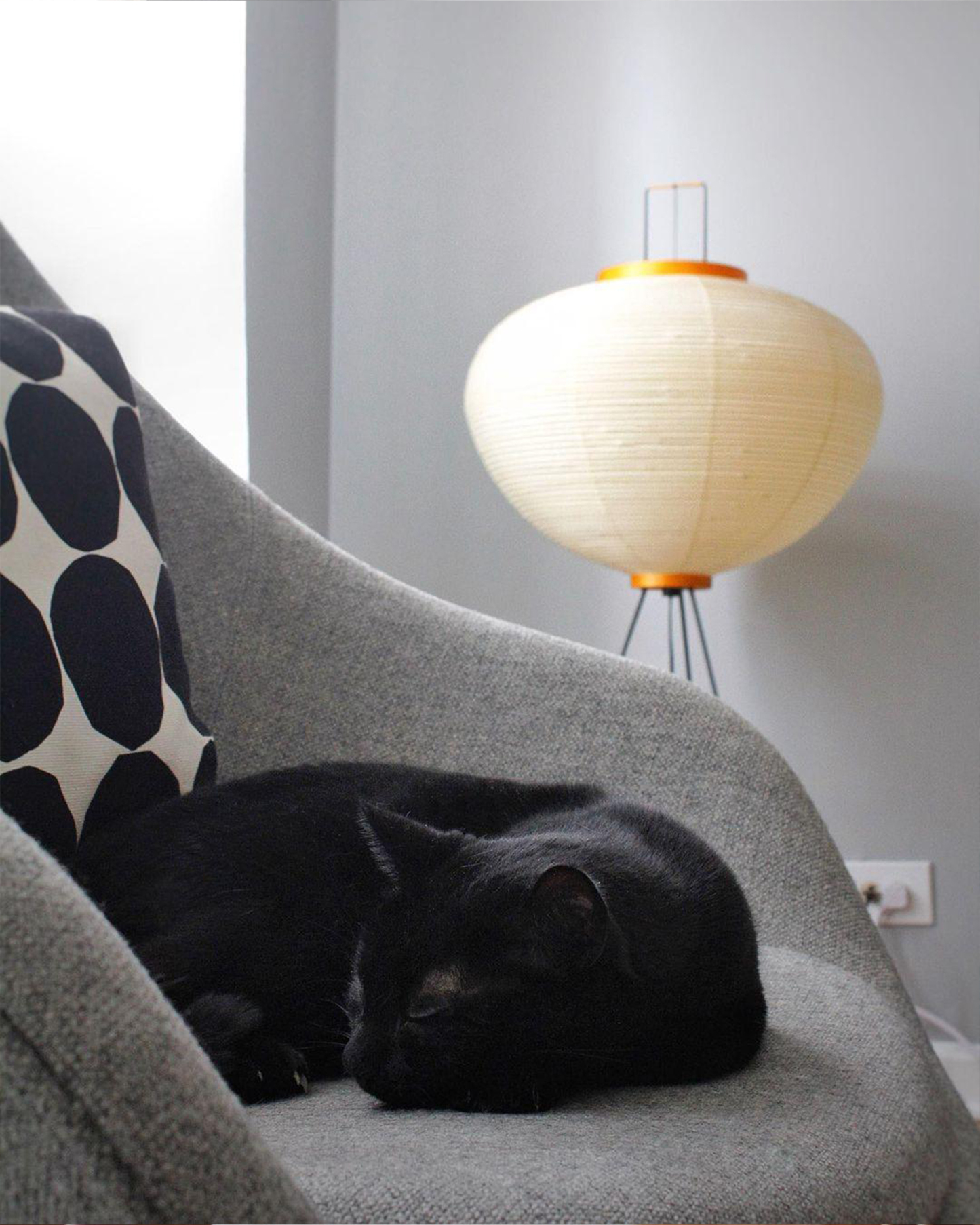 Washi Paper Floor Lamp-elegalight