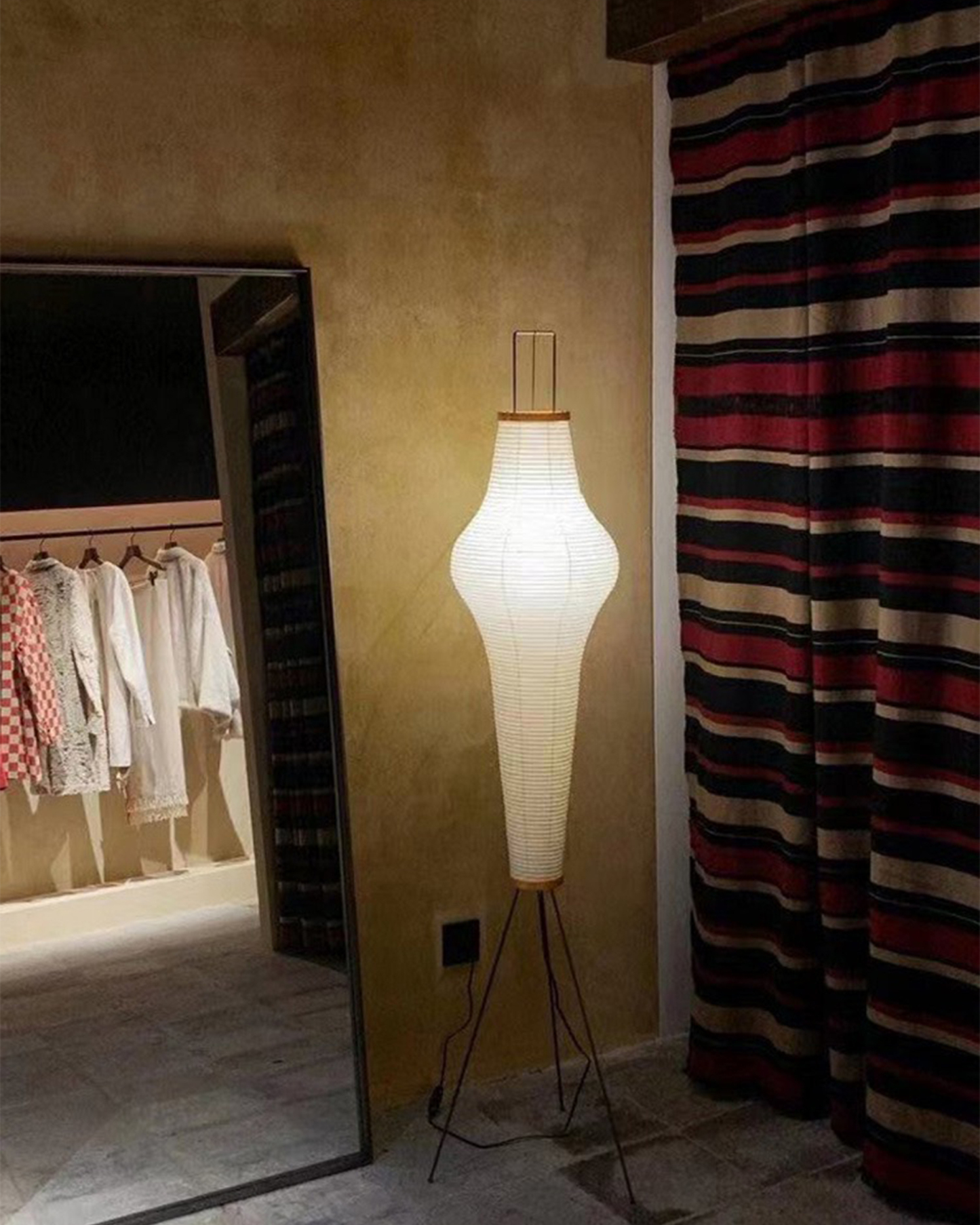 Washi Paper Floor Lamp-elegalight
