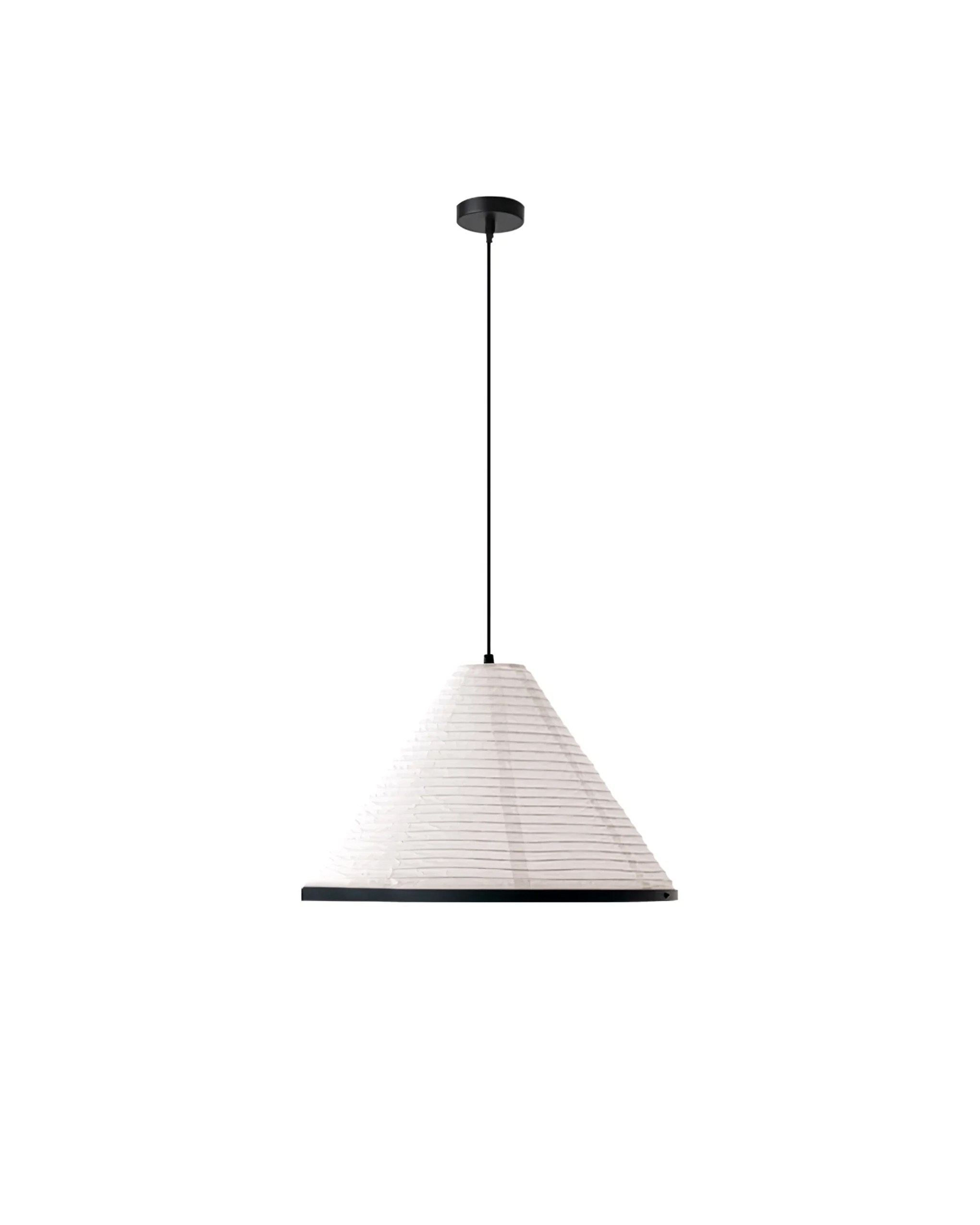 Washi Paper Pyramid Pendant Lamp