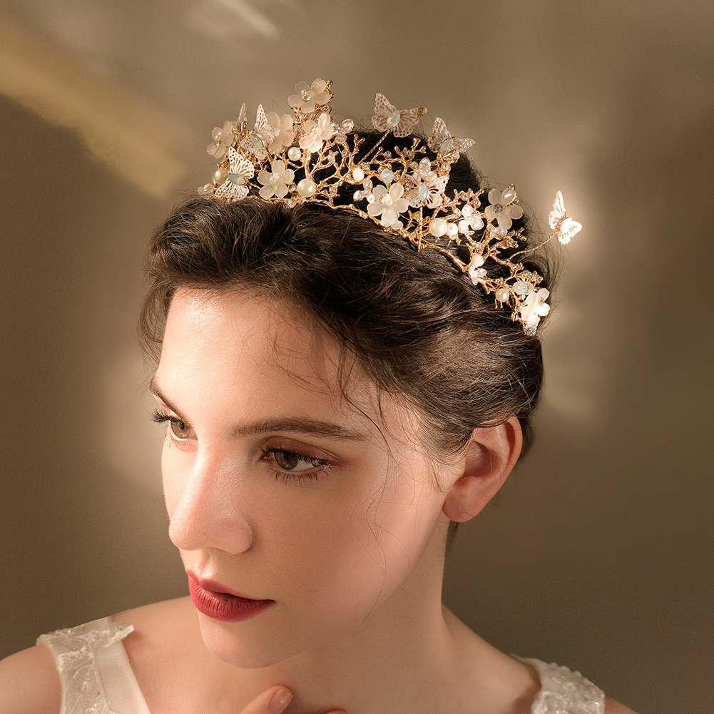 Fairy Handmade Butterfly Flower Crown Hair Accessories